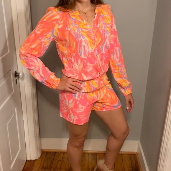 Lilly Pulitzer Pants - Lilly Pulitzer Elsa Romper